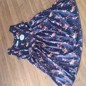 Black and Red Women's Dress